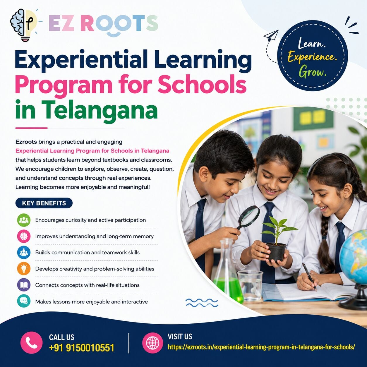 Hyderabad, Lessons Offered, Experiential Learning Program For Schools In Telangana For Better Education