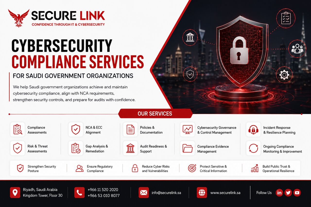 Riyadh, Business, Cybersecurity Compliance For Saudi Arabia Government Organizations