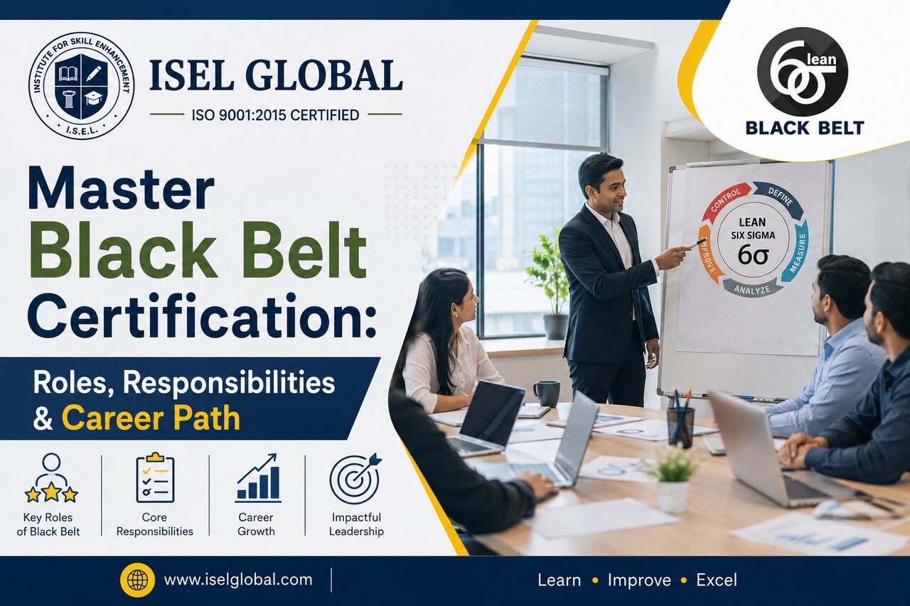 Noida, Education, Master Black Belt Certification: Roles, Responsibilities & Career Path