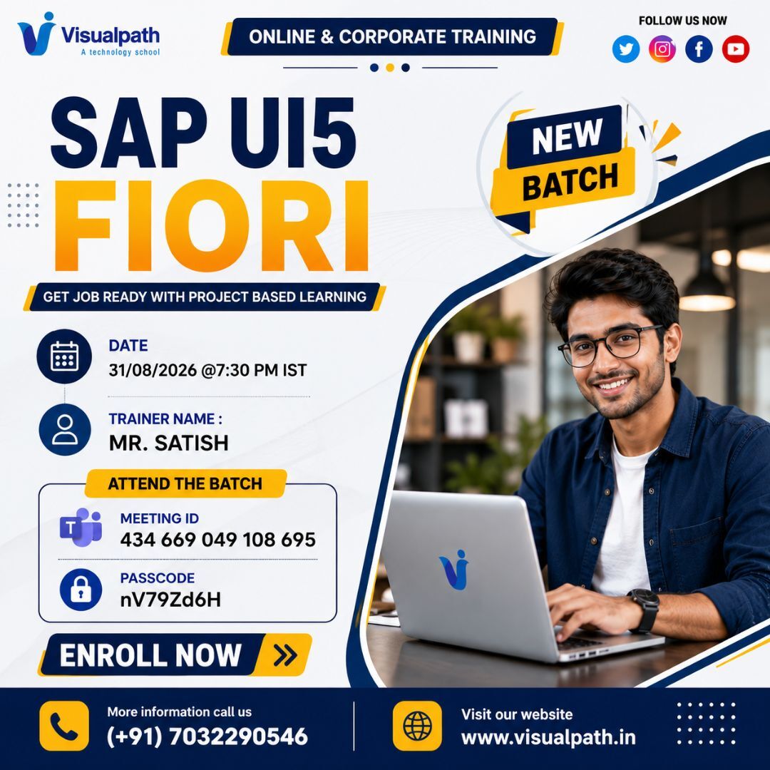 Hyderabad, Education, SAP UI5 & Fiori NEW BATCH &ndash; Enroll Now