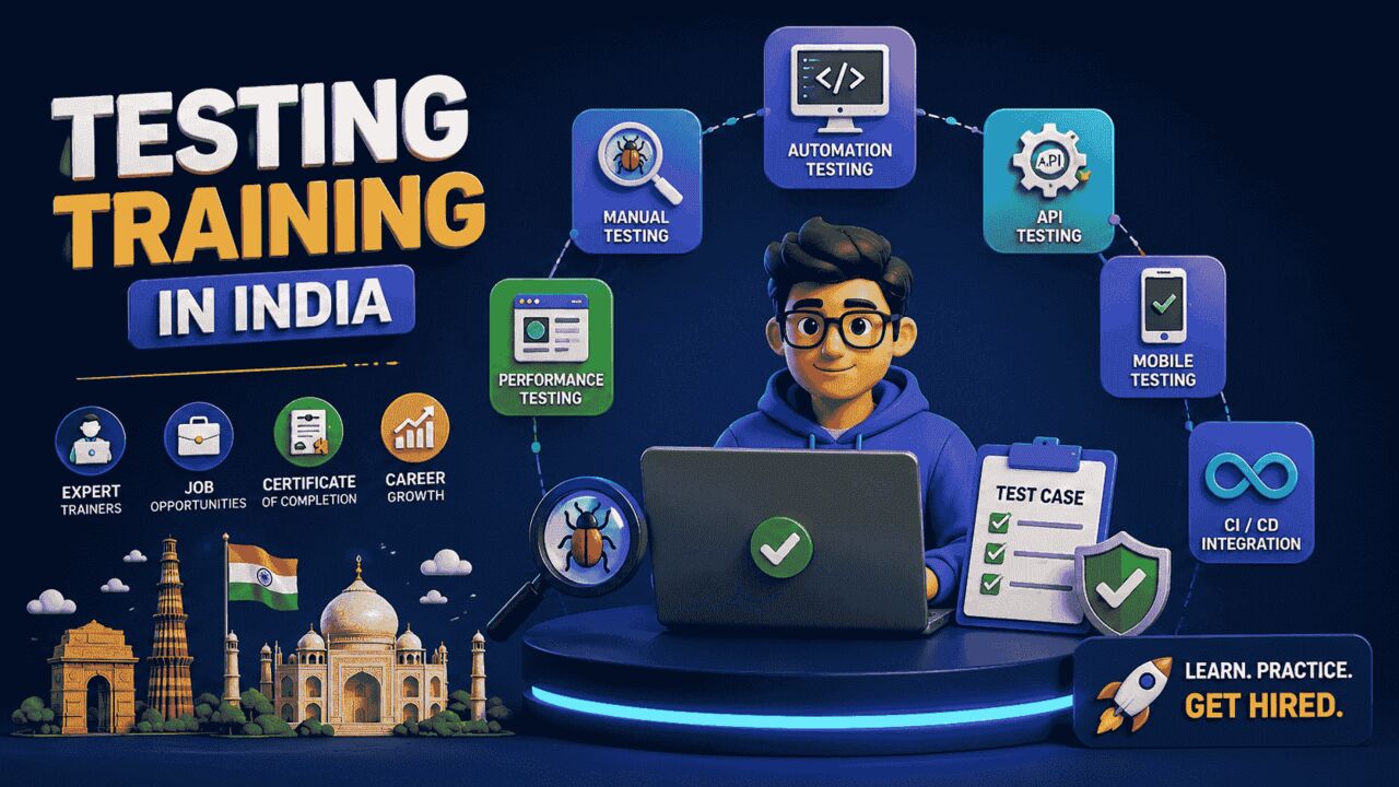 Noida, Education, Testing Training In India
