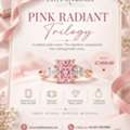 GBP 7,  Pink Radiant Trilogy: Elegant Pink Diamond Style | Layla Diamonds
