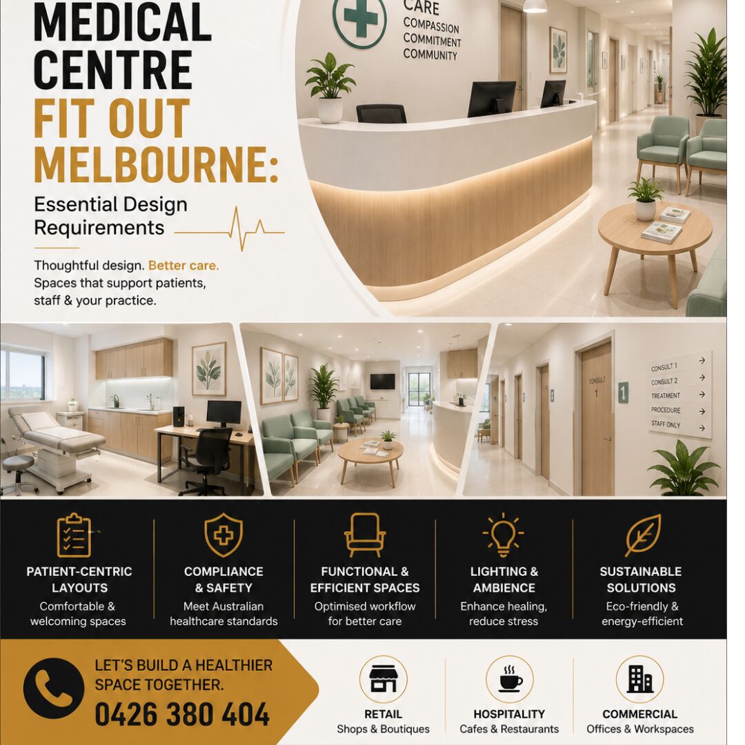 Melbourne, Construction, Medical Centre Fit Out Melbourne | MEA Shopfitting