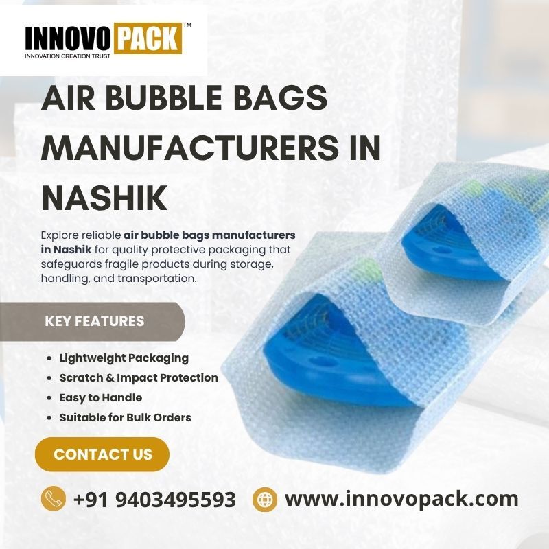Mumbai, Business, Best Air Bubble Bags Manufacturers In Nashik Maharashtra