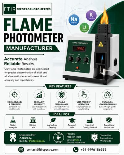 Mumbai, Electronics, INR 1,  Flame Photometer Manufacturer