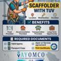 Scaffolders With TUV
