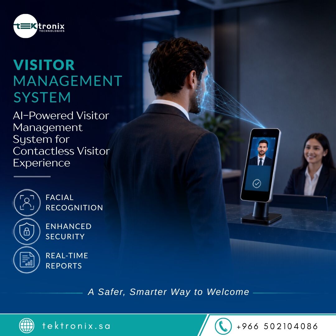 Dubai, Software Development, Modern Visitor Management System For Offices Across Saudi Arabia