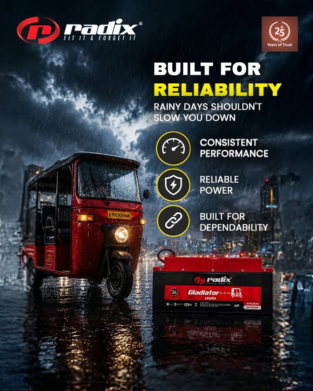 Meerut, Industrial Machinery, INR 50000,  Power Your E-Rickshaw Through Busy Working Days
