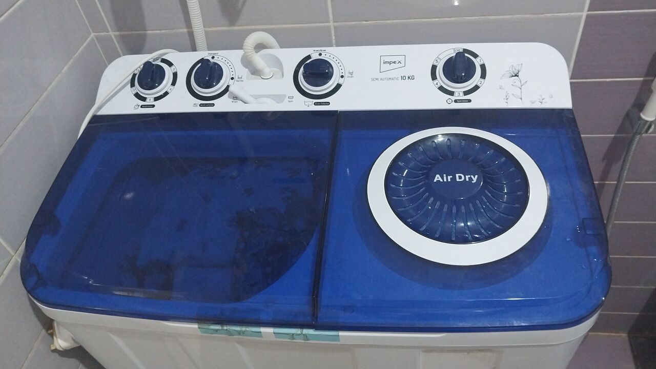 Yanbu, Household Items, SAR 460,  SEMI AUTOMATIC  - 10KG WASHING MACHINE