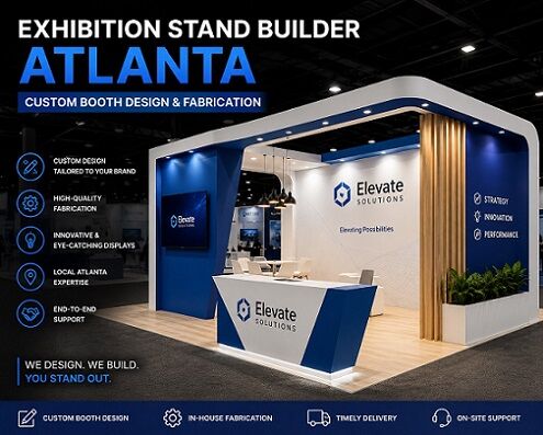 New York, Business, Exhibition Stand Builder Atlanta | Custom Booth Design & Fabrication