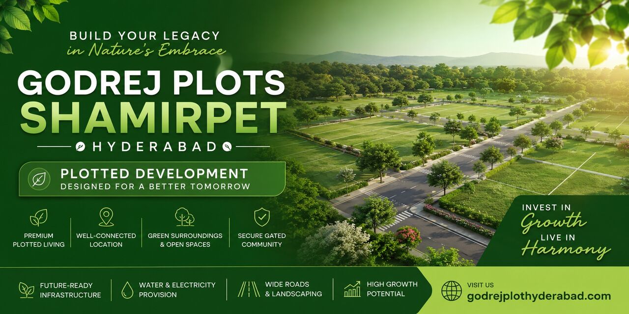 Kurnool, Residential Plots, Godrej Plots Shamirpet In Hyderabad | Modern Lifestyle Amenities