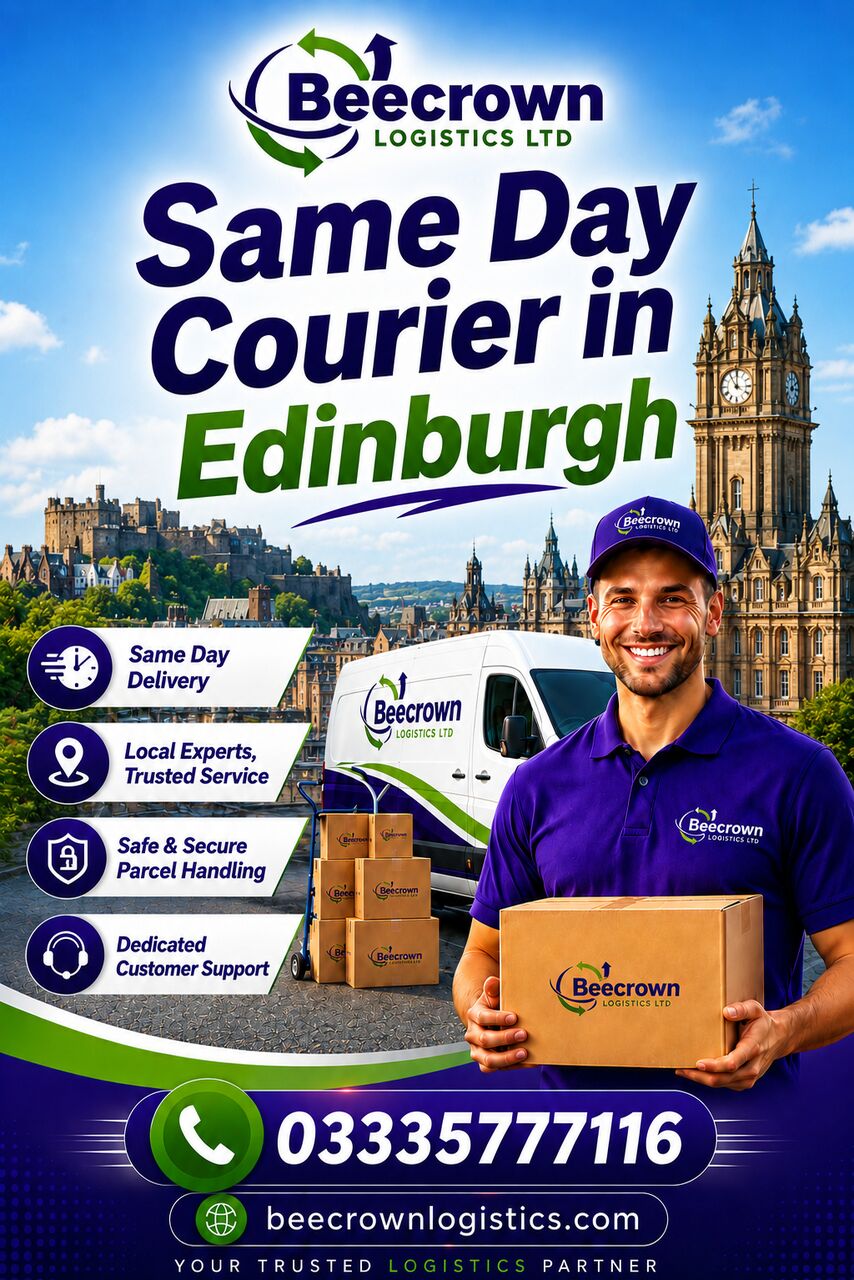 Edinburgh, Logistics, Same Day Courier In Edinburgh