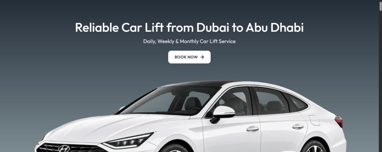Abu Dhabi, Automotive, Car Lift Dubai To Abu Dhabi | Daily & Monthly From AED 100