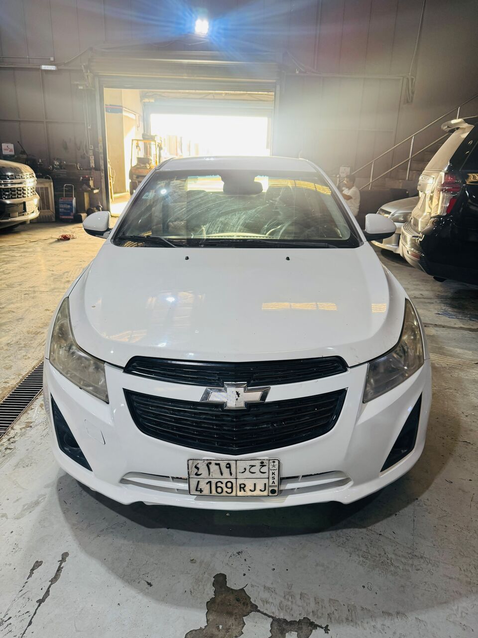Riyadh, Vehicles, Cars & Trucks , SAR 13000,  Chevrolet Cruze 2013 LS (121,000KM) White,  2013,  Automatic,  121000 KM,  Chevrolet Cruze  LS