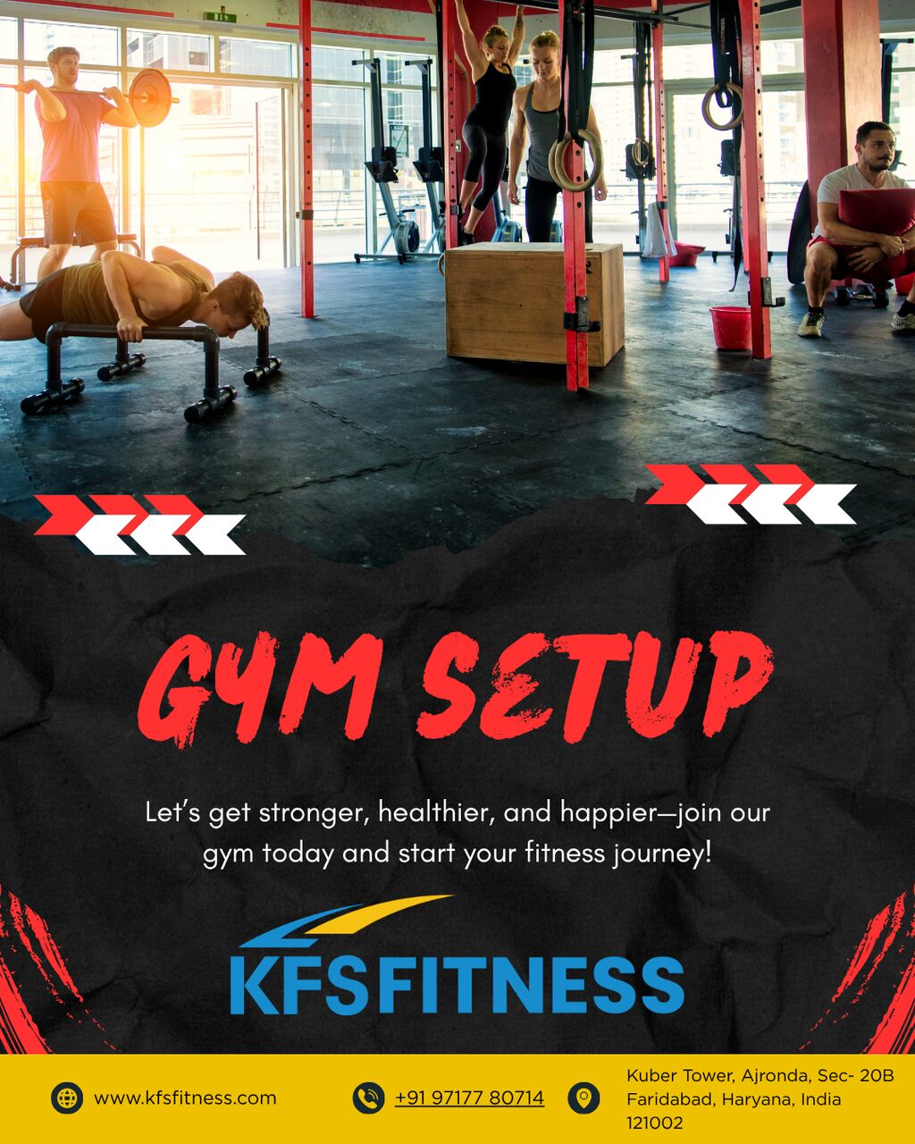 Mumbai, Sporting Goods, Full Gym Setup & Complete Gym Solutions | KFS Fitness