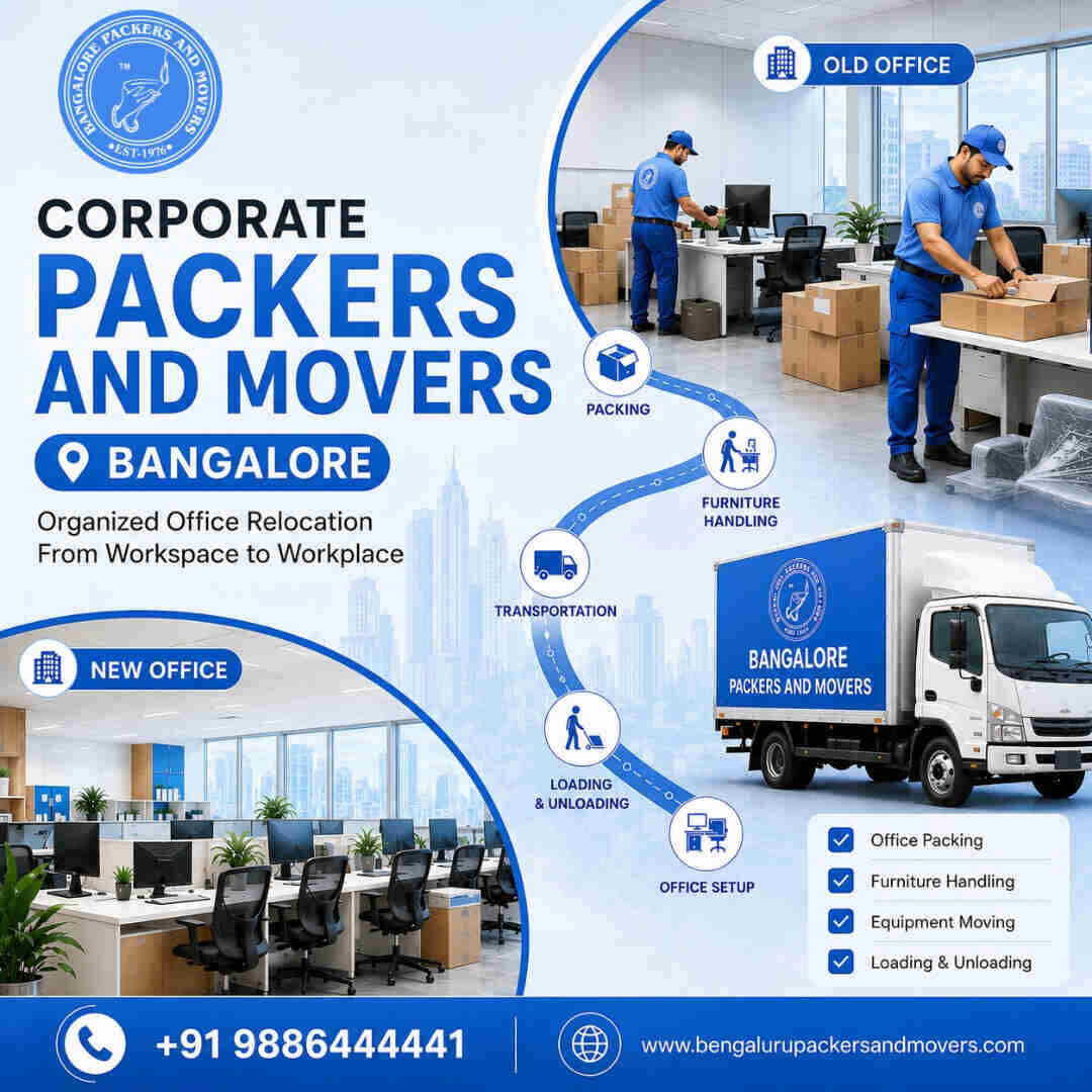 Bangalore, Relocation, Corporate Packers And Movers Bangalore