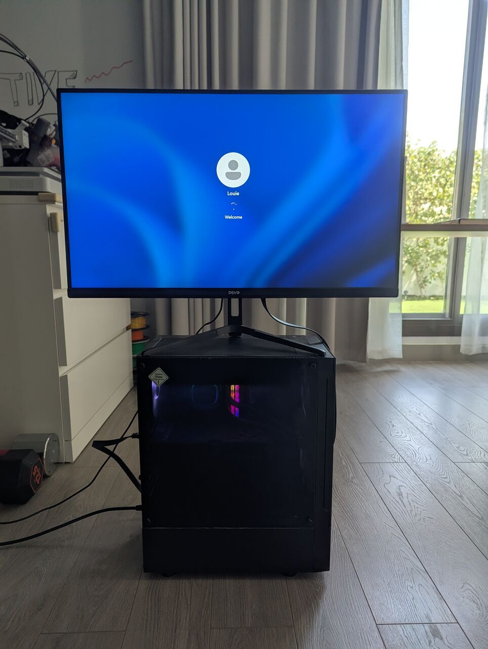 Manama, Computers, BHD 250,  Gaming PC + 27-inch 180Hz Monitor - I5-14400F, RTX 4060, 32GB