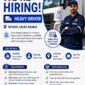 Heavy Driver Position Available In Riyadh For A Candidate With A Valid Saudi License And A