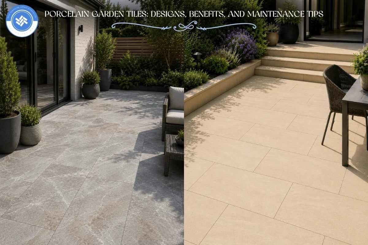 London, Farm & Garden, Porcelain Garden Tiles By East Yorkshire Stone