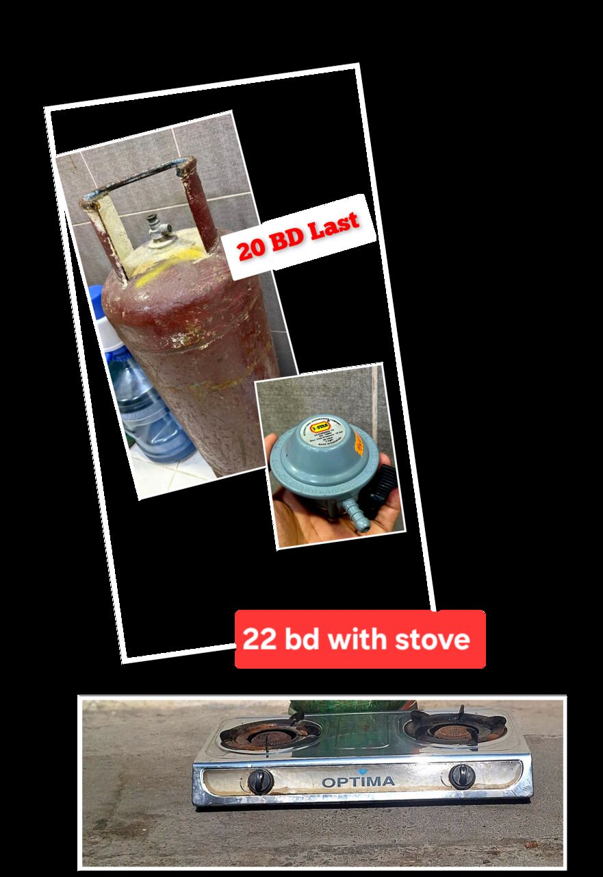 Manama, Household Items, BHD 20,  Clynder New Regulator 20 Bd With Automatic Stove 22 Msg 3670 8372