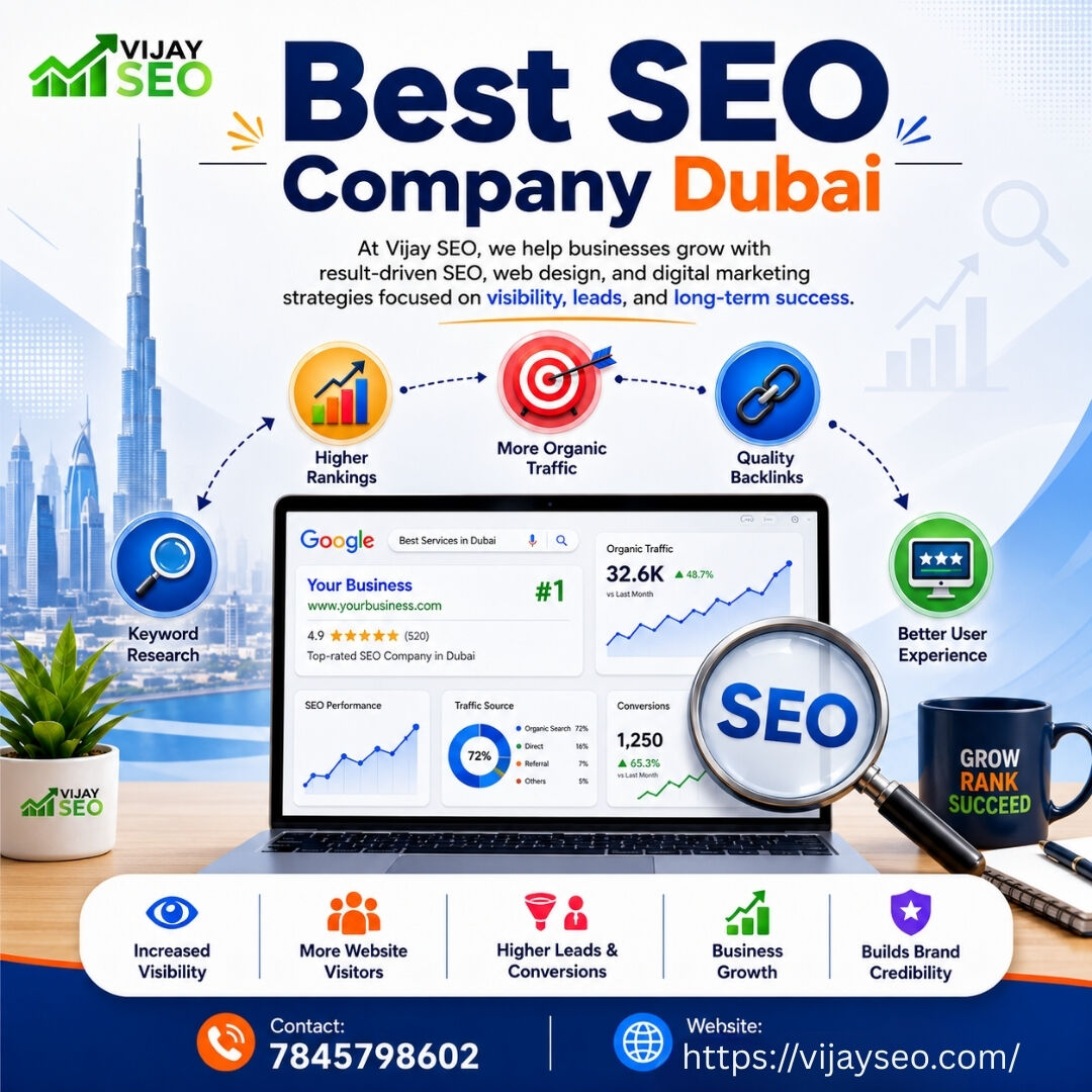 Dubai, Web Design & Development, Best SEO Company Dubai &ndash; Improve Your Online Visibility