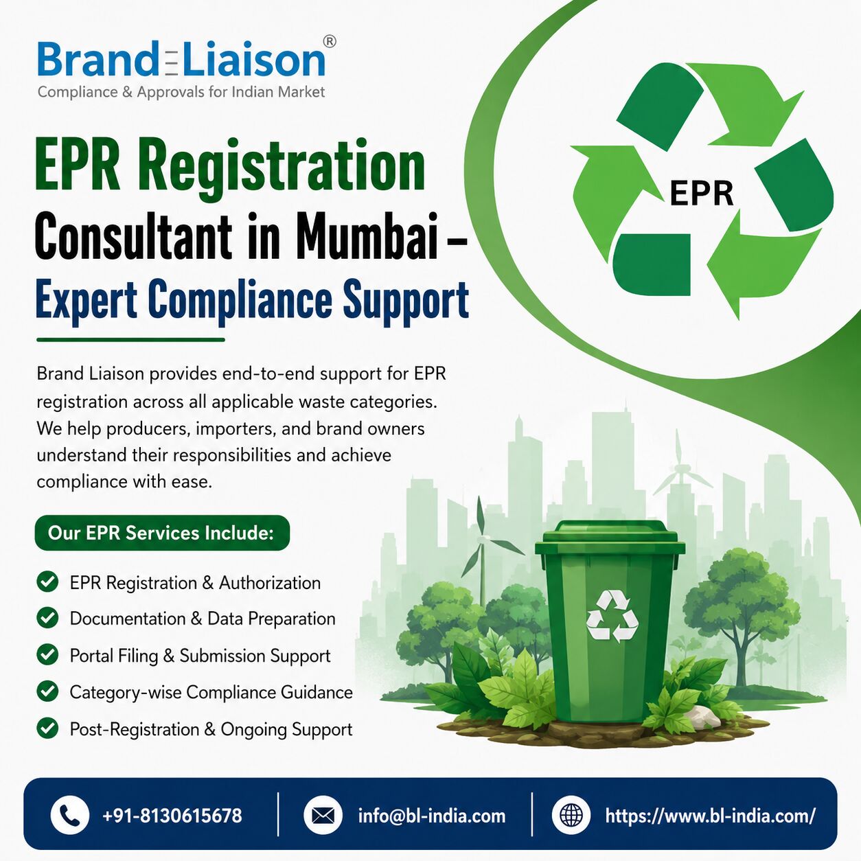 Mumbai, Legal, EPR Registration Consultant In Mumbai &ndash; Expert Compliance Support