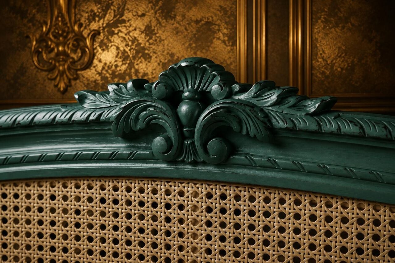 Mumbai, Furniture, INR 200000,  Versailles Louis XVI Caned Bed | Handcrafted French Furniture