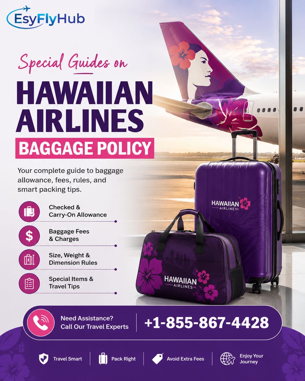 New York, Travel, Special Guides On Hawaiian Airlines Baggage Policy