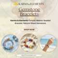 Gemstone Bracelets By Karma & Elements For Daily Balance