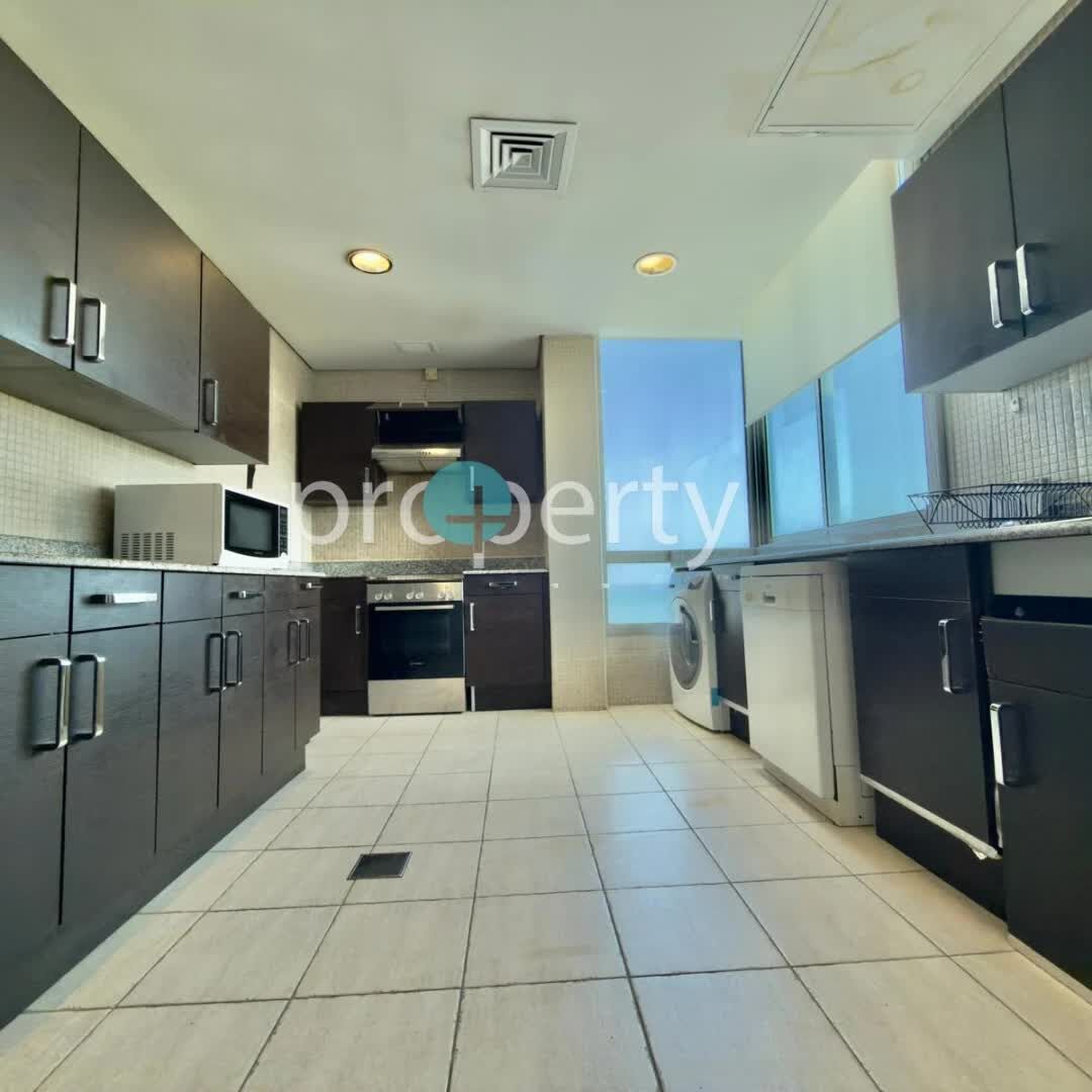 Salmiya, Apartments, Flats, Houses & Villas, KWD 1150/month,  3 BR,  Three Bedroom Seaview Furnished Duplex For Rent In Salmiya, Kuwait