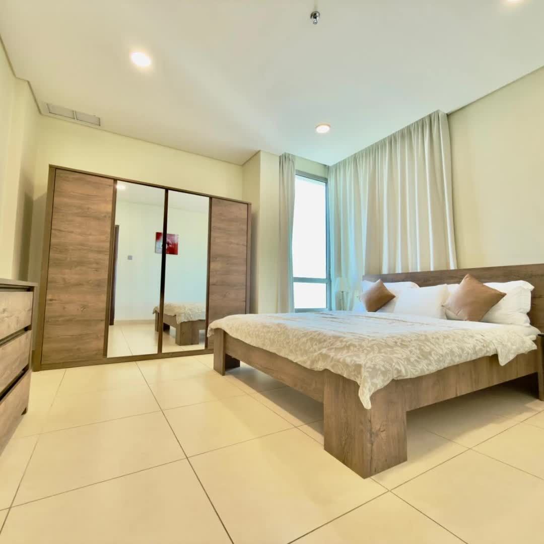 Salmiya, Apartments, Flats, Houses & Villas, KWD 1150/month,  3 BR,  Three Bedroom Seaview Furnished Duplex For Rent In Salmiya, Kuwait