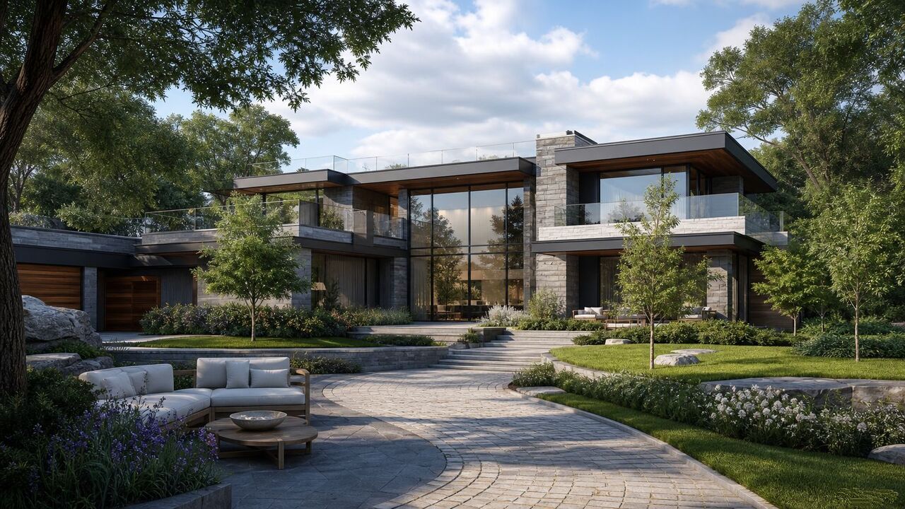 New York, Real Estate, Sell Exterior 3D Rendering Services By Blue Ribbon 3D