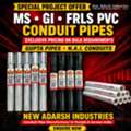 Special Project Offer On MS, GI & FRLS PVC Conduit Pipes | Bulk Supply Across India