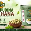 🌿 Snackriti Mint Pudina Makhana – Refreshing & Crunchy Flavoured Fox Nuts