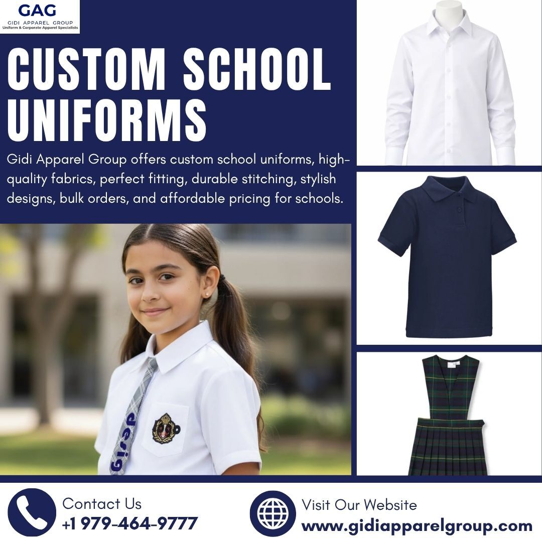 Houston, Business, Custom School Uniforms For Comfortable Schoolwear
