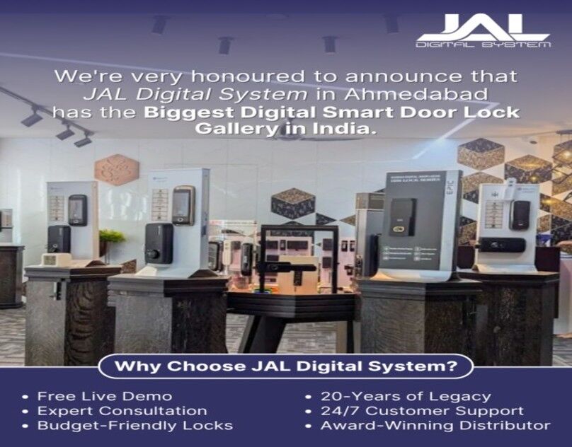 Ahmedabad, Appliances, INR 30000,  Leading Digital Door Lock Supplier In Ahmedabad - JAL Digital System