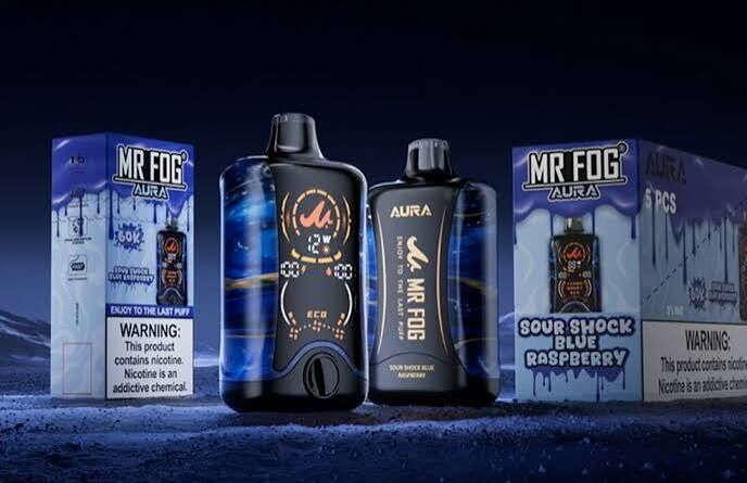 New York, Collectibles, USD 1,  Sour Cherry Bliss Mr Fog Aura 60K Vape &ndash; Flavor & Features Guide