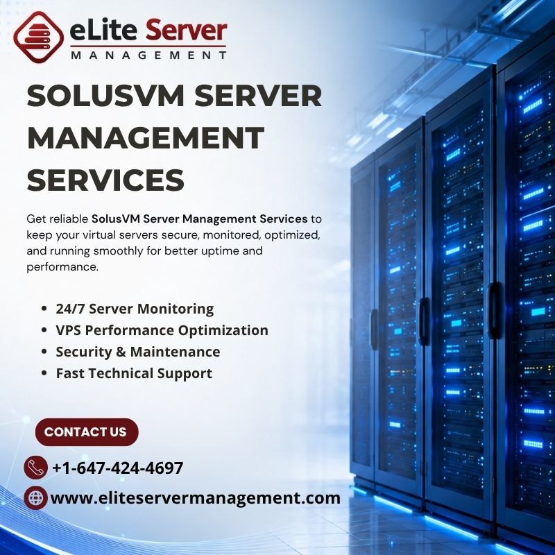 Brampton, Technical, SolusVM Server Management Services | Expert Support