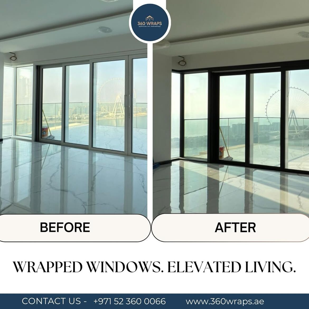 Dubai, Interior Design, Vinyl Window Wrapping Solutions In Dubai | Upgrade Your Windows Without Replacement