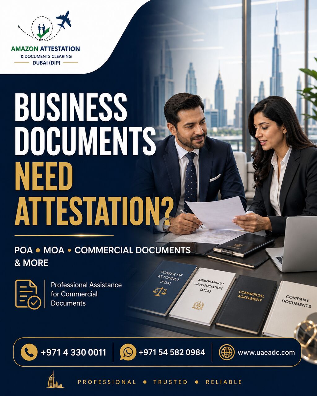 Dubai, Business, Business Documents Need Attestation In DUBAI?
