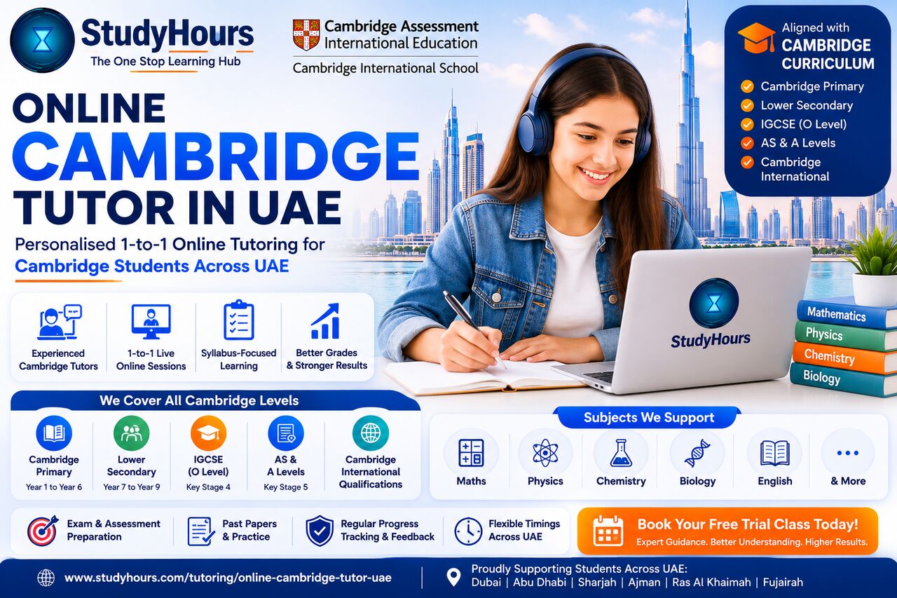 Dubai, Lessons Offered, Best Cambridge Tutors UAE | IGCSE, AS & A Level Online Tutoring