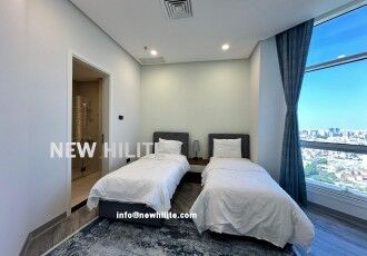 Mahboula, Apartments, Flats, Houses & Villas, KWD 550/month,  Furnished,  2 BR,  SEA VIEW FURNISHED TWO BEDROOM APARTMENT FOR RENT IN MAHBOULA
