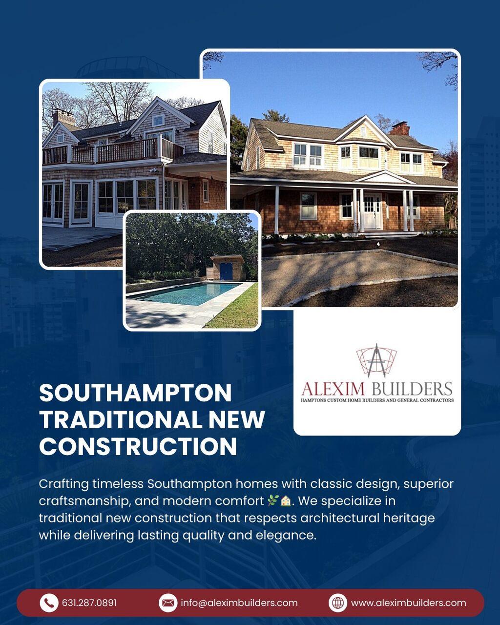 New York, Apartments, Flats, Houses & Villas, Hamptons General Contractor