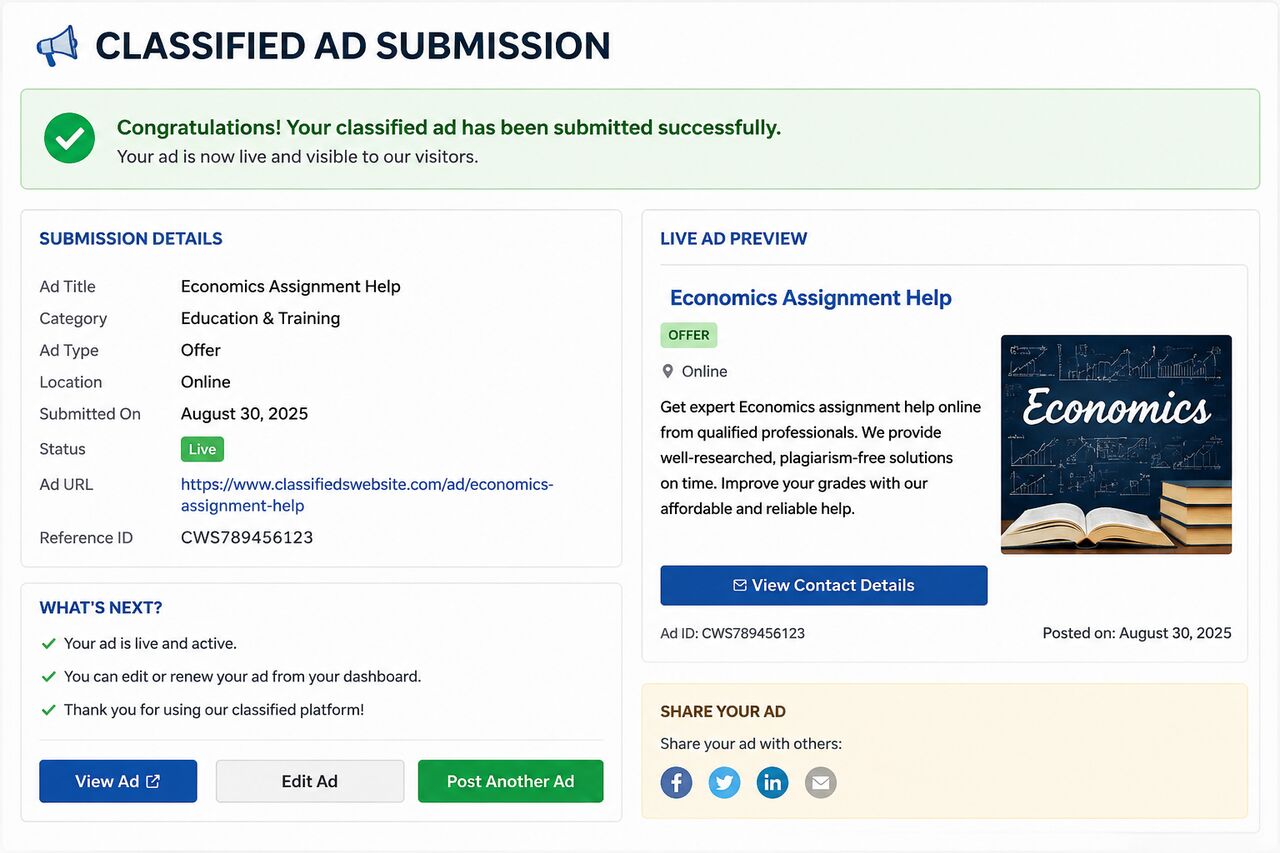 Sydney, Education, Economics Assignment Help For Accurate Academic Solutions