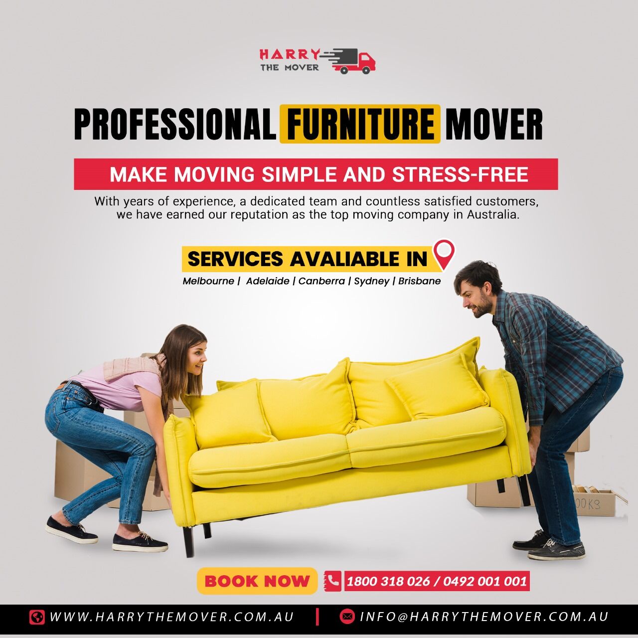 Sydney, Labor/Moving, Canberra Move Coming Up? I Can Help With The Big Stuff