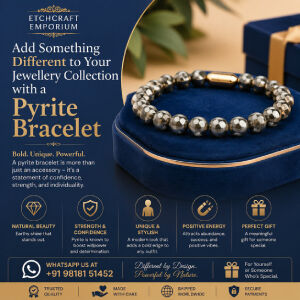 New Delhi, Jewelry, Add Something Different To Your Jewellery Collection With A Pyrite Bracelet