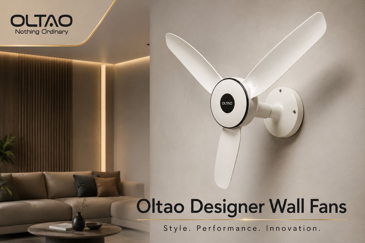 Jaipur, Appliances, INR 11699,  Oltao Designer Wall Fans &ndash; Luxury BLDC Fans