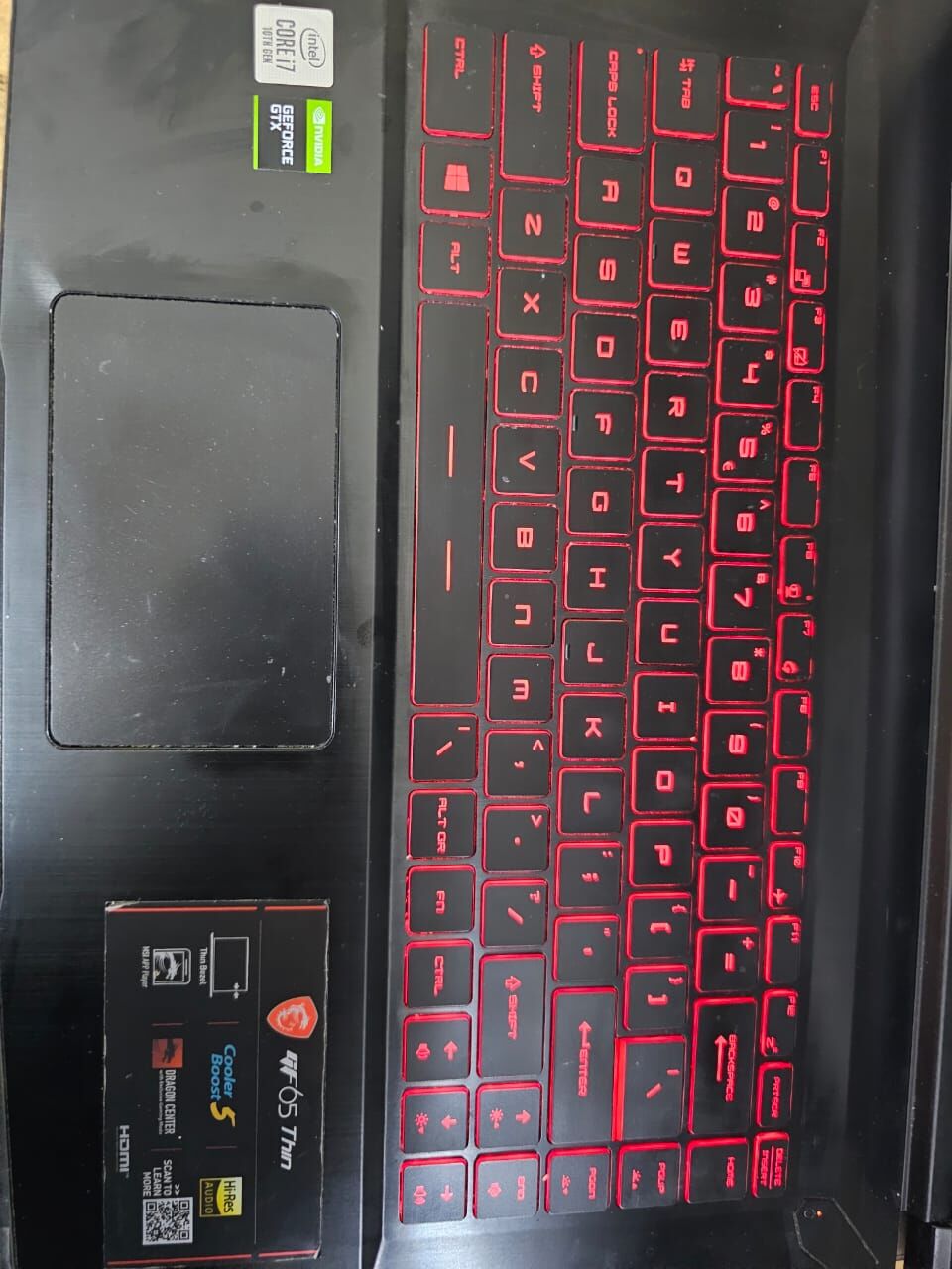 Riyadh, Computers, SAR 1800,  MSI Gaming Laptop Gf 65 Thin 10SDR (1)