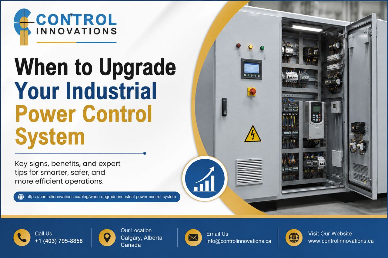 Calgary, Business, When Should You Upgrade Your Industrial Power Control System?
