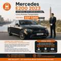 Mercedes E200 2023 VIP Rental With Driver In Cairo &ndash; Luxury Business Transportation For On
